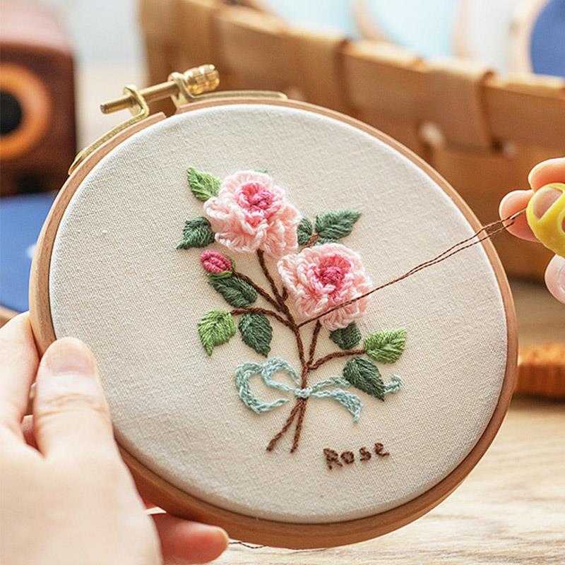 Embroidery Hoop Stand - High Quality Beech Wood Embroidery Hoops