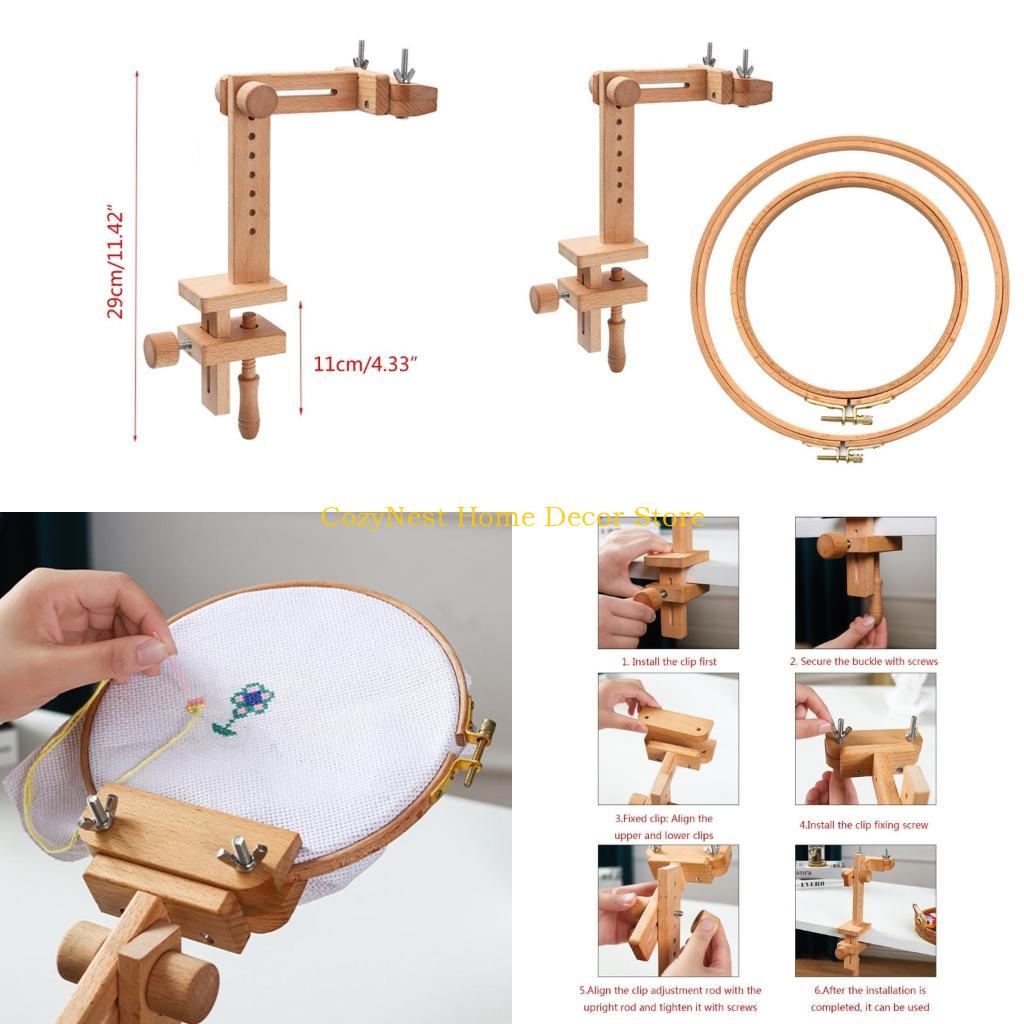 Embroidery Hoop Stand - 92MF Hands Embroidery Hoop Stand for