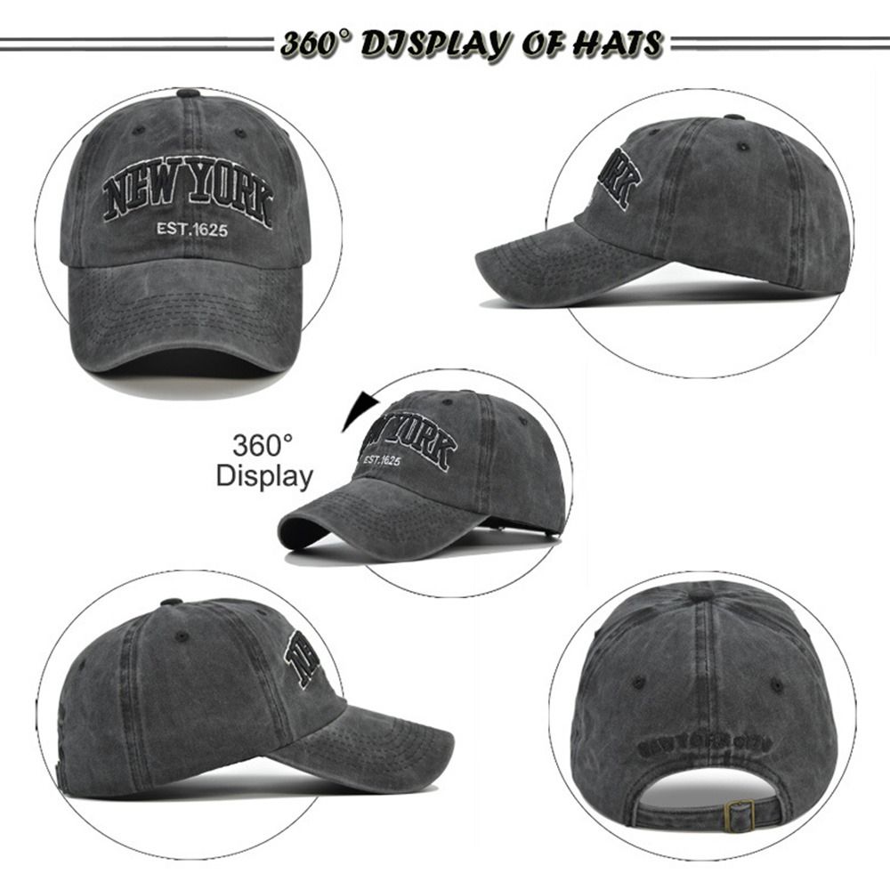 Embroidery York - Men Women Vintage Adjustable Baseball Hats
