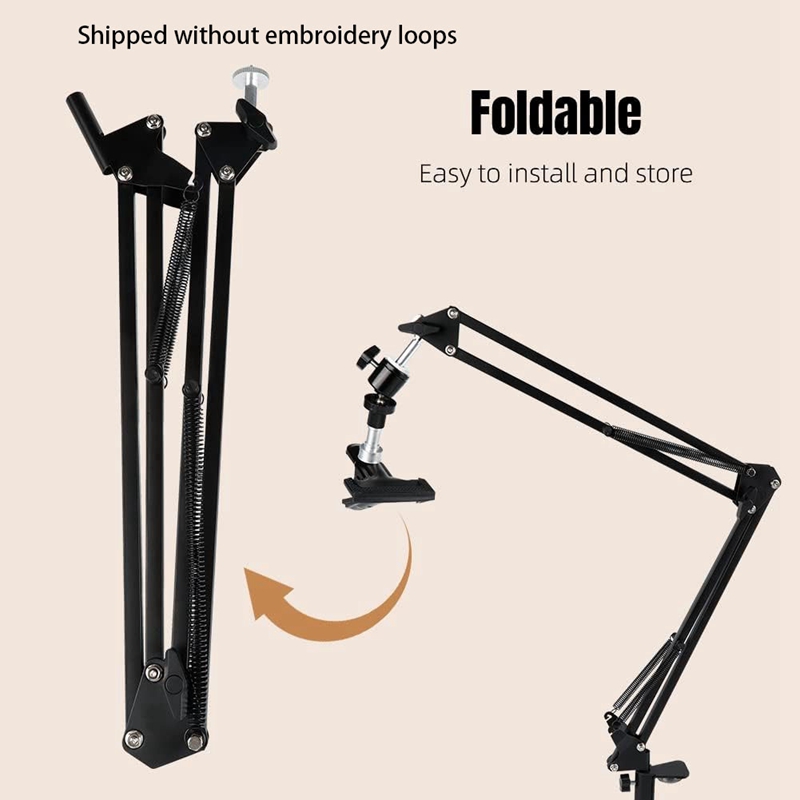 Embroidery Hoop Stand - Embroidery Hoop CrossStitch Stand: Adjustable Metal