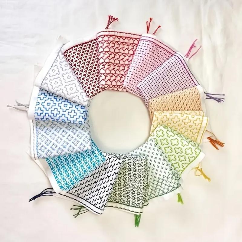Embroidery Needles - 9/32Pcs Thread And Needles Denim Fabric