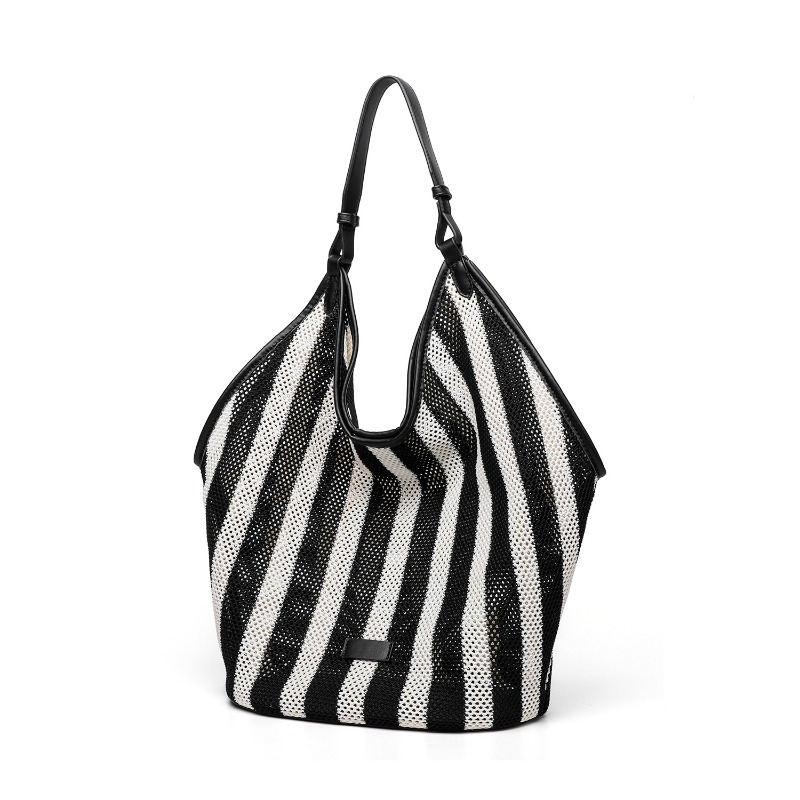 Striped Woven Large Capacity T - Embroidery Class recension och pris