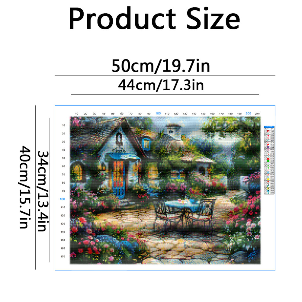Garden Cross Stitch Kits Embro - Embroidery Guide Paper recension och pris