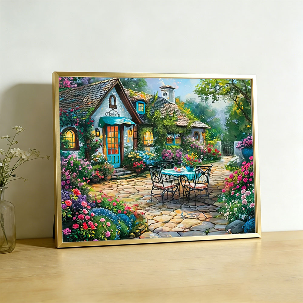 Garden Cross Stitch Kits Embro - Embroidery Guide Paper recension och pris