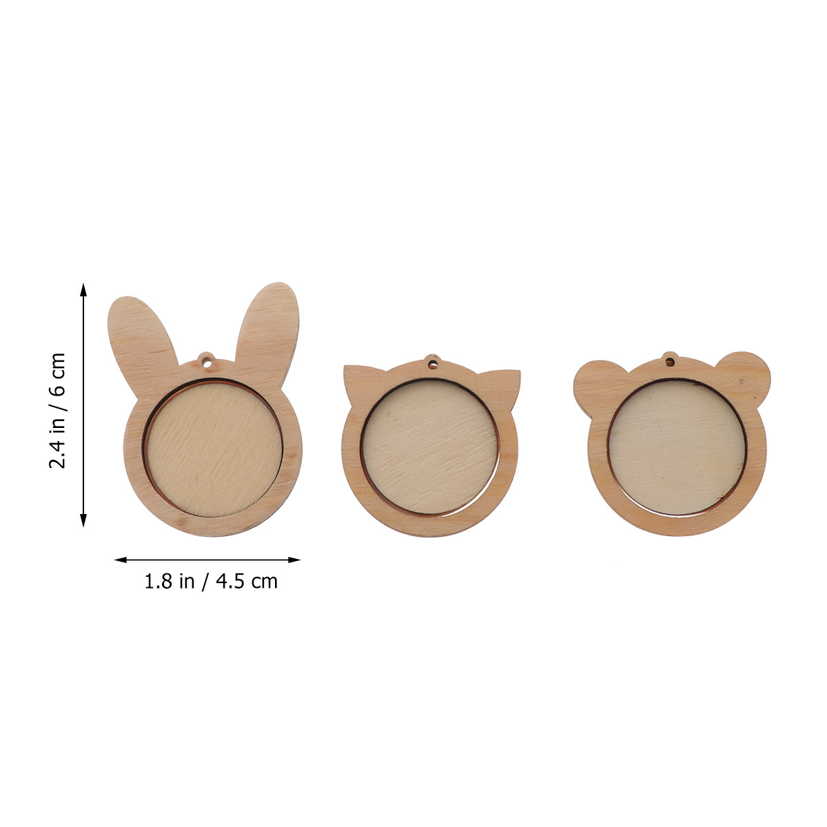 3Pcs Mini Wood Embroidery Hoop - Embroidery Hooping recension och pris