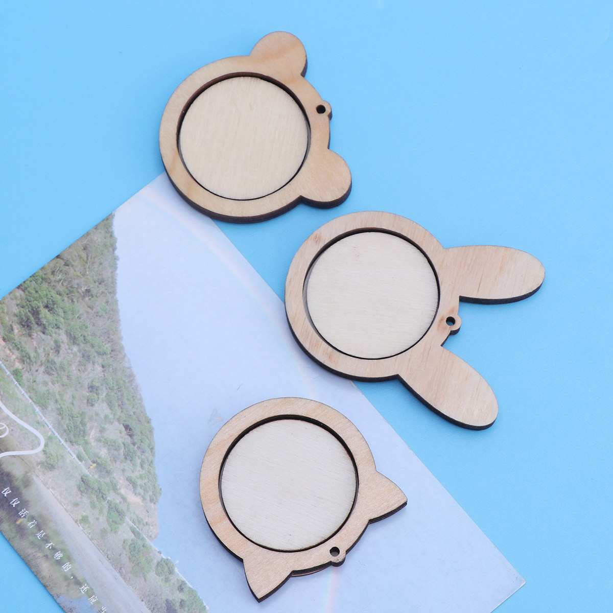 3Pcs Mini Wood Embroidery Hoop - Embroidery Hooping recension och pris