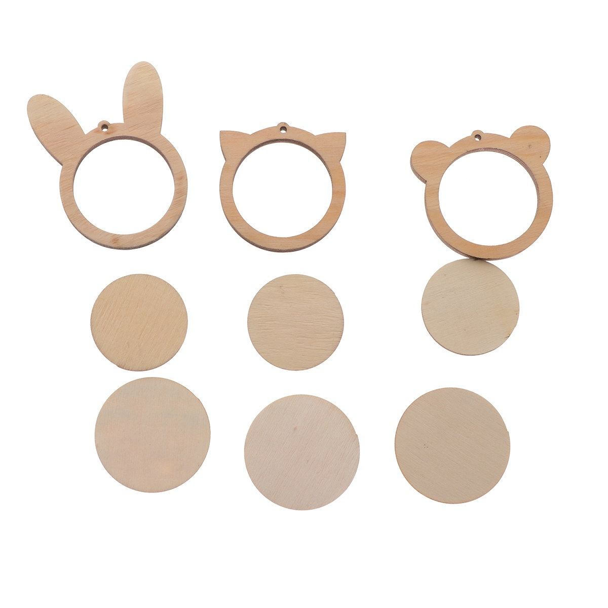 3Pcs Mini Wood Embroidery Hoop - Embroidery Hooping recension och pris