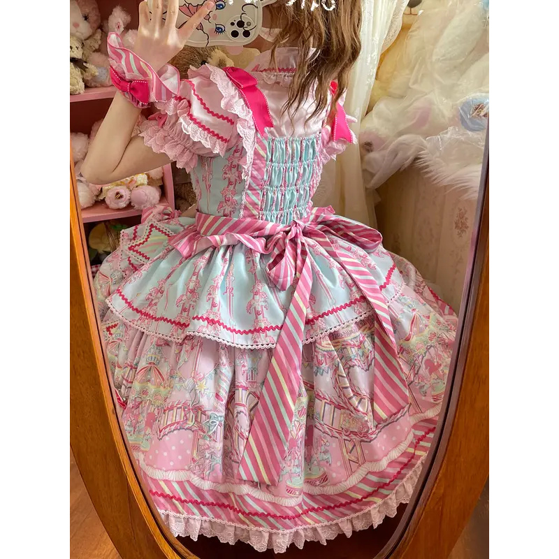 DY20Japanese Sweet Lolita Apro - Embroidery Apron recension och pris
