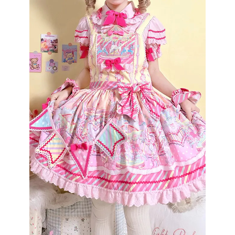 DY20Japanese Sweet Lolita Apro - Embroidery Apron recension och pris
