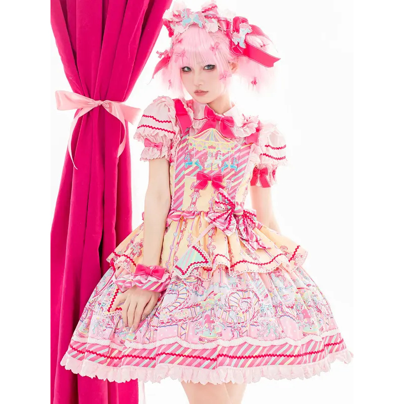 DY20Japanese Sweet Lolita Apro - Embroidery Apron recension och pris