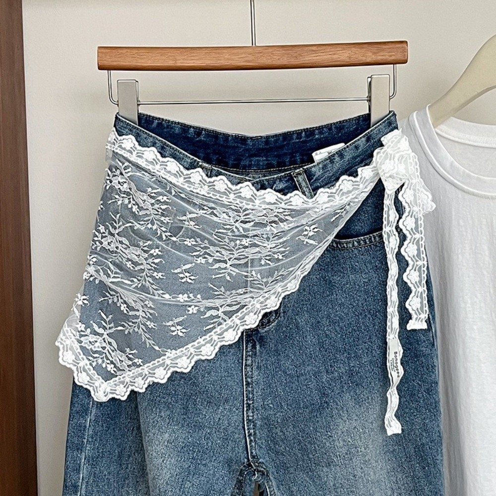 Soft Y2K Triangle Apron Embroi - Embroidery Apron recension och pris