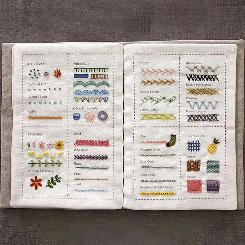 DIY Stitch Book Handmade Sewin - Embroidery Guide Book recension och pris