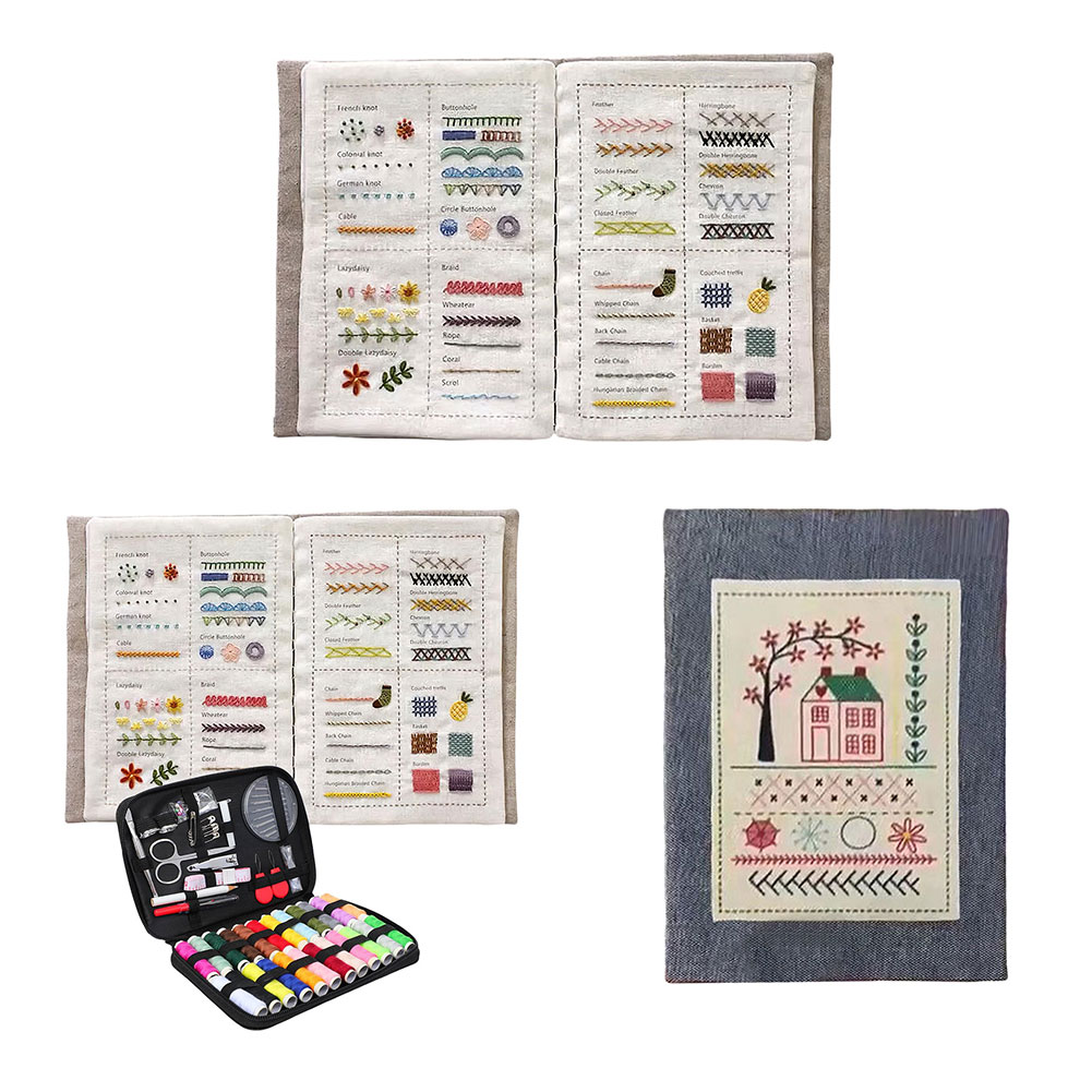 DIY Stitch Book Handmade Sewin - Embroidery Guide Book recension och pris