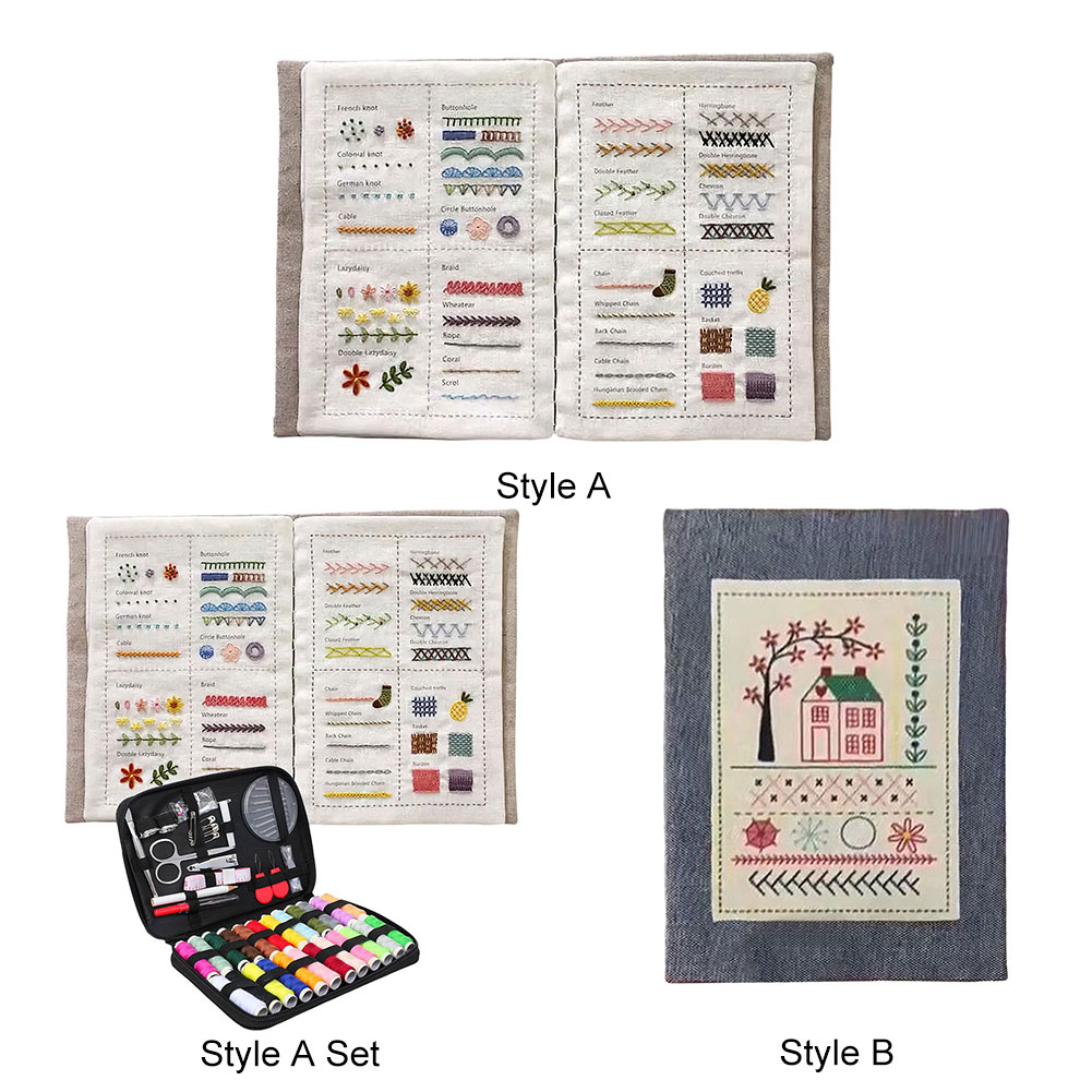 DIY Stitch Book Handmade Sewin - Embroidery Guide Book recension och pris
