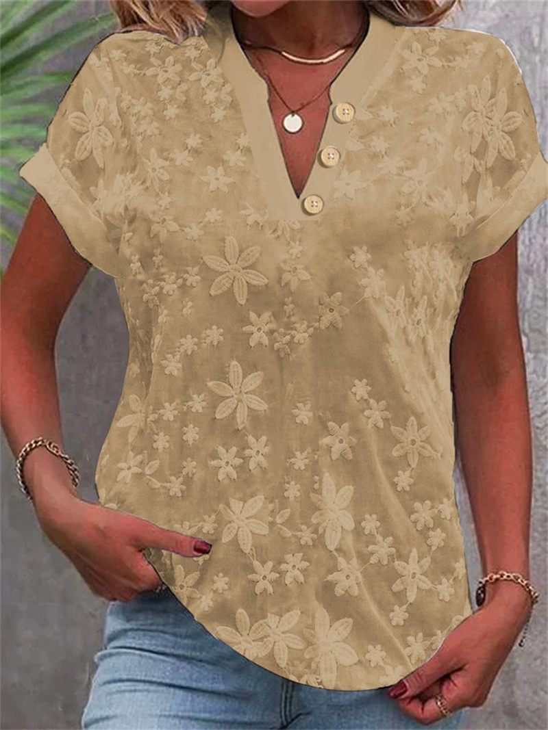 Summer Women White Floral Embr - Embroidery Class recension och pris