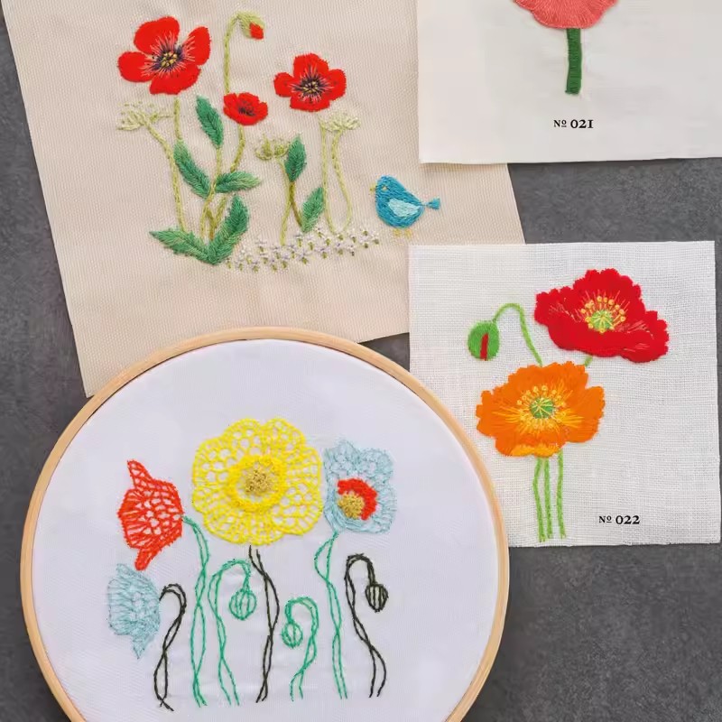 Botanical Embroidery Pattern B - Embroidery Guide Book recension och pris