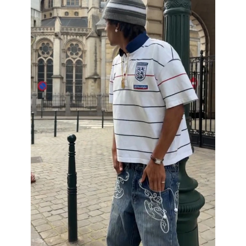 Retro Y2K 2 Pcs Set Street Sty - Embroidery Style recension och pris