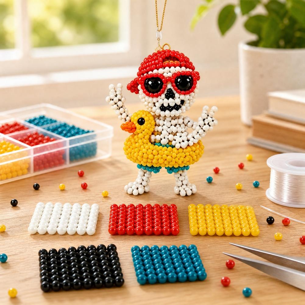 Relaxing Weekend Hobby 3d Bead - Embroidery Beads recension och pris