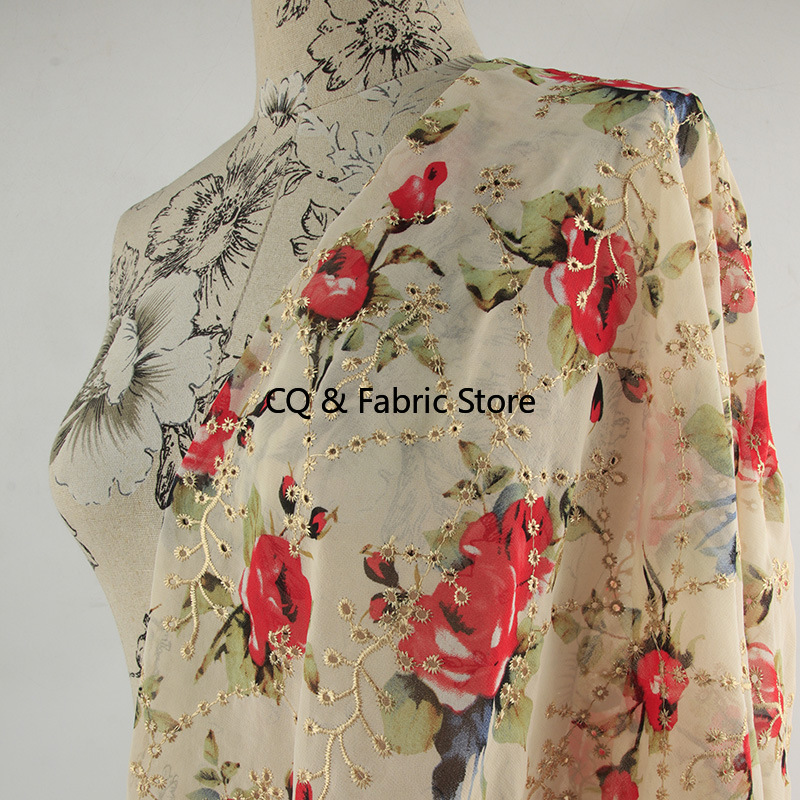 New rose pattern embroidery pr - Embroidery Roses recension och pris