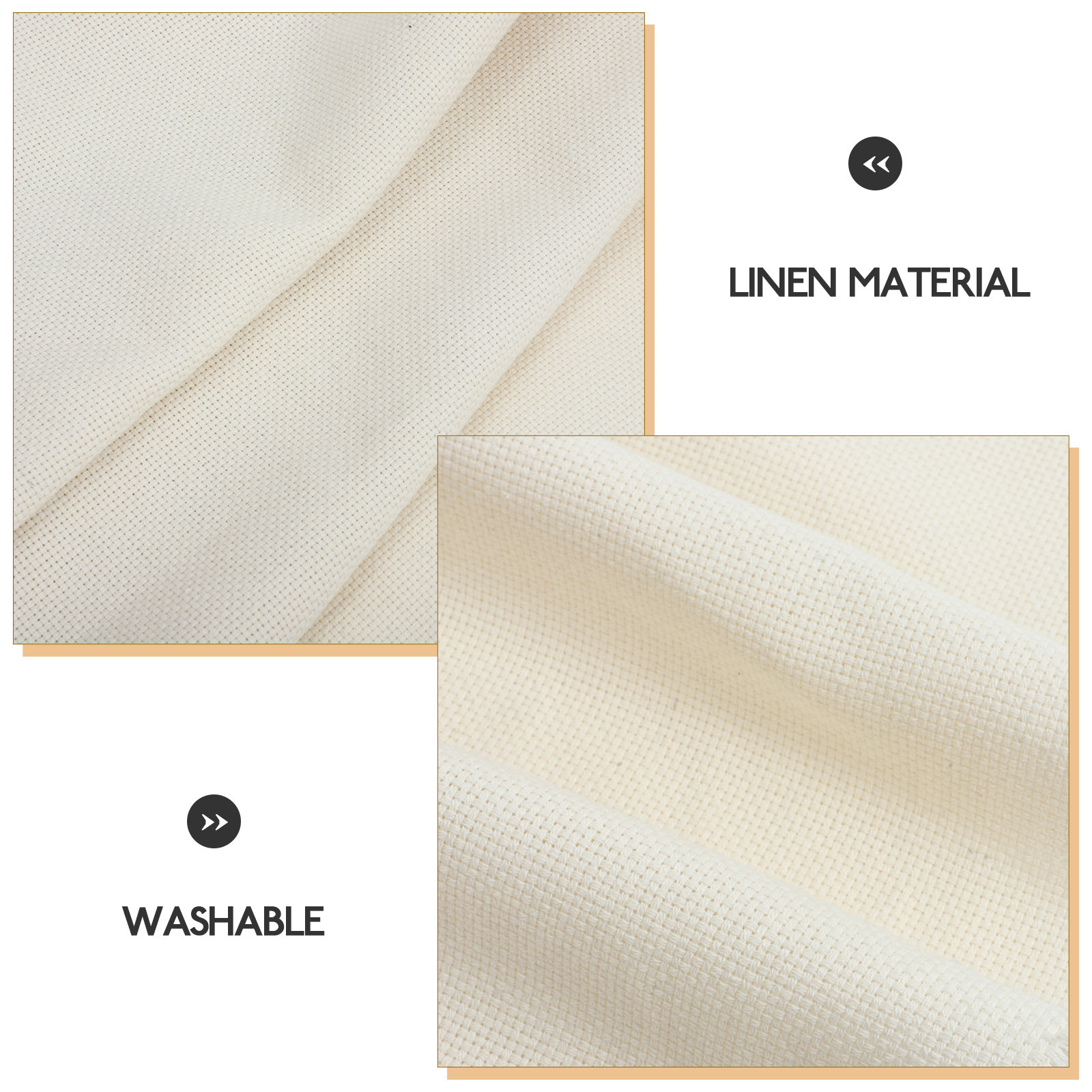 Monks Cloth Embroidery Linen F - Embroidery Needles recension och pris