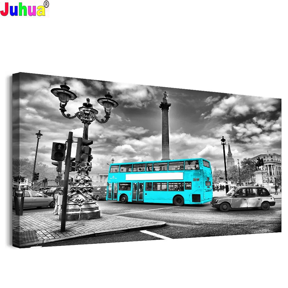 Famous Modern Urban Skyline Ni - Embroidery York recension och pris