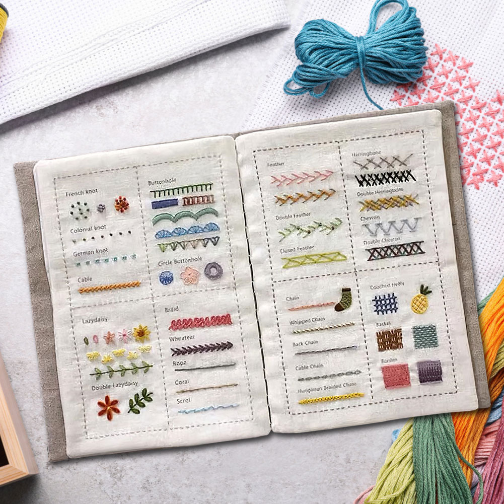 DIY Stitch Book A Comprehensiv - Embroidery Guide Book recension och pris