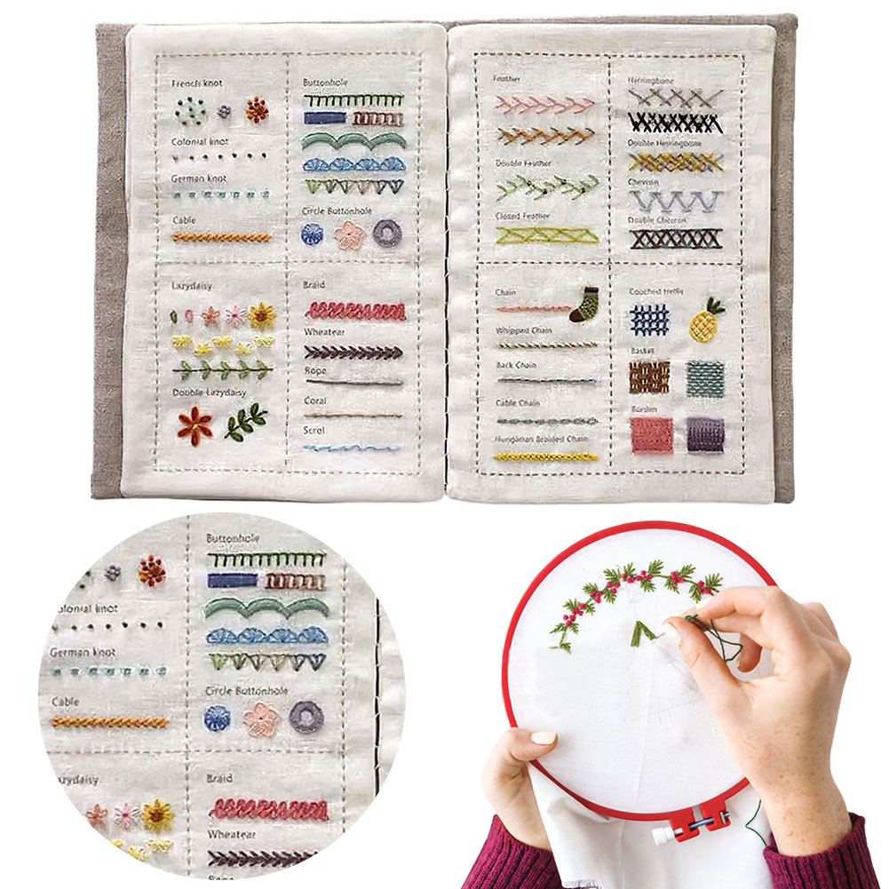 DIY Stitch Book A Comprehensiv - Embroidery Guide Book recension och pris