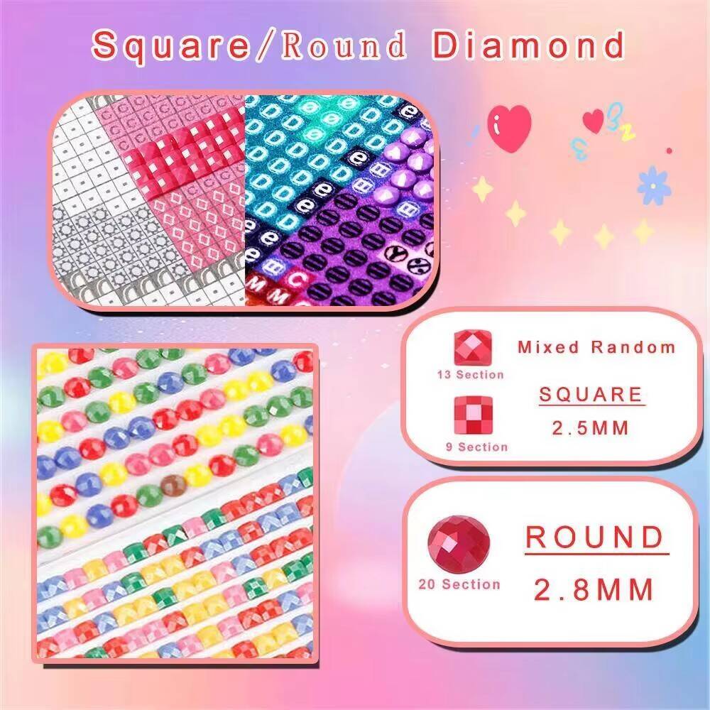 1pc frameless   Diamond Mosaic - Embroidery Roses recension och pris