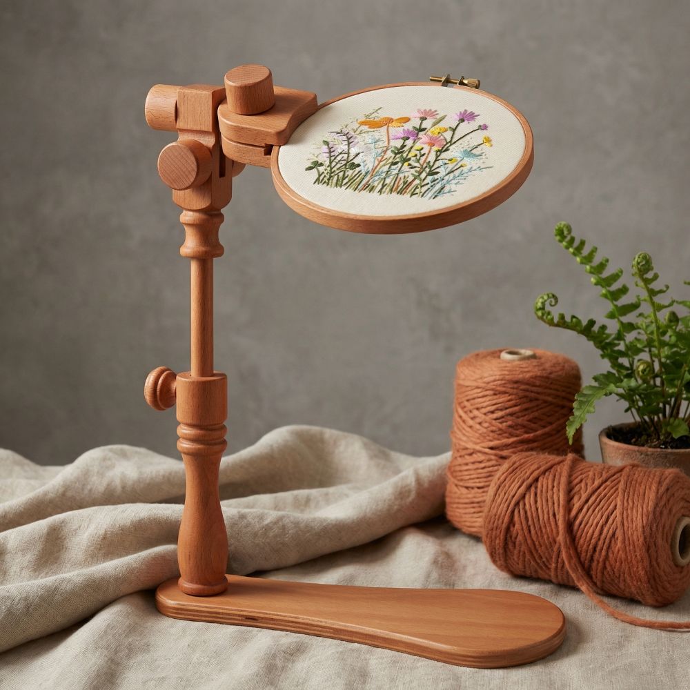 Professional Portable Embroide - Embroidery Hoop Stand recension och pris