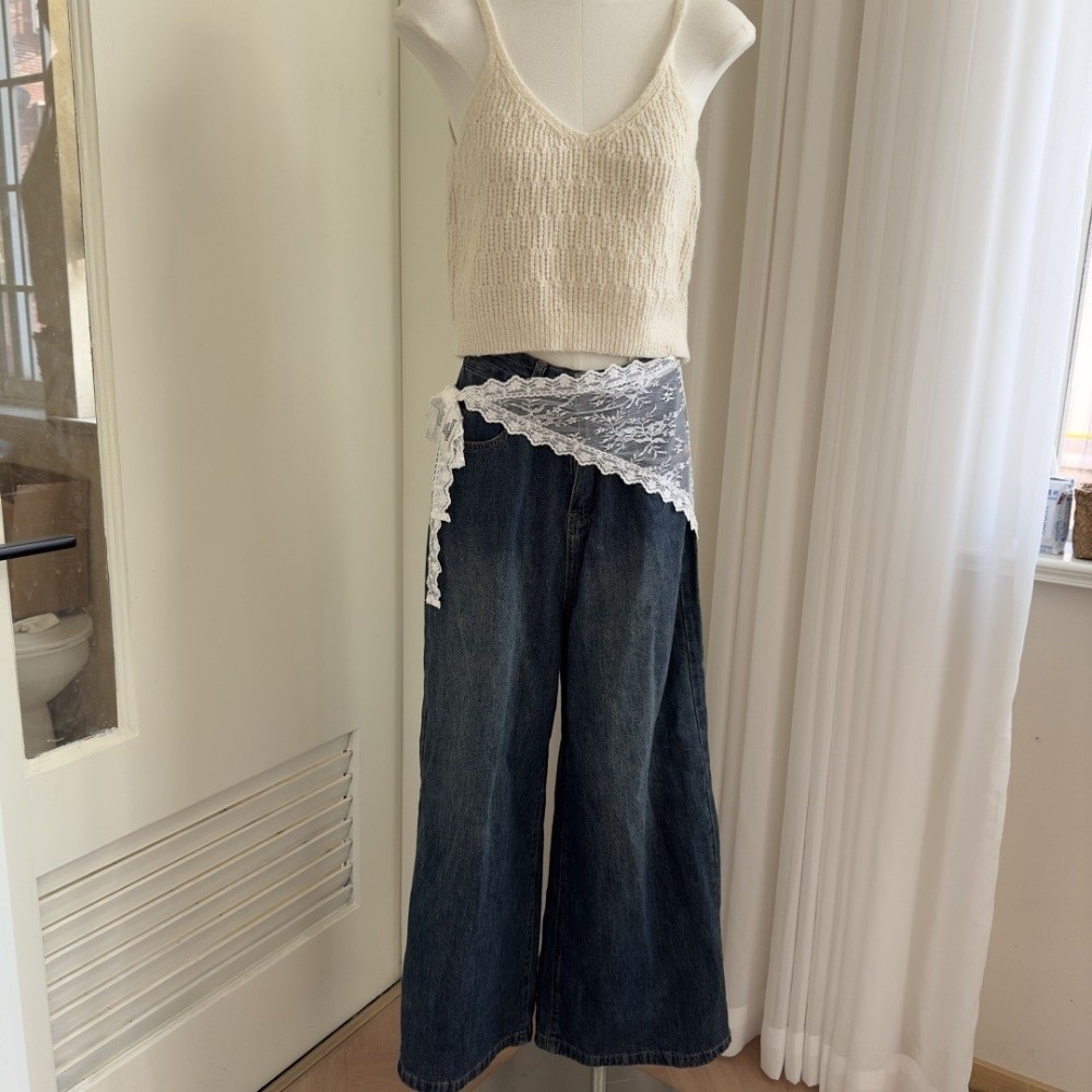 Soft Y2K Triangle Apron Embroi - Embroidery Apron recension och pris