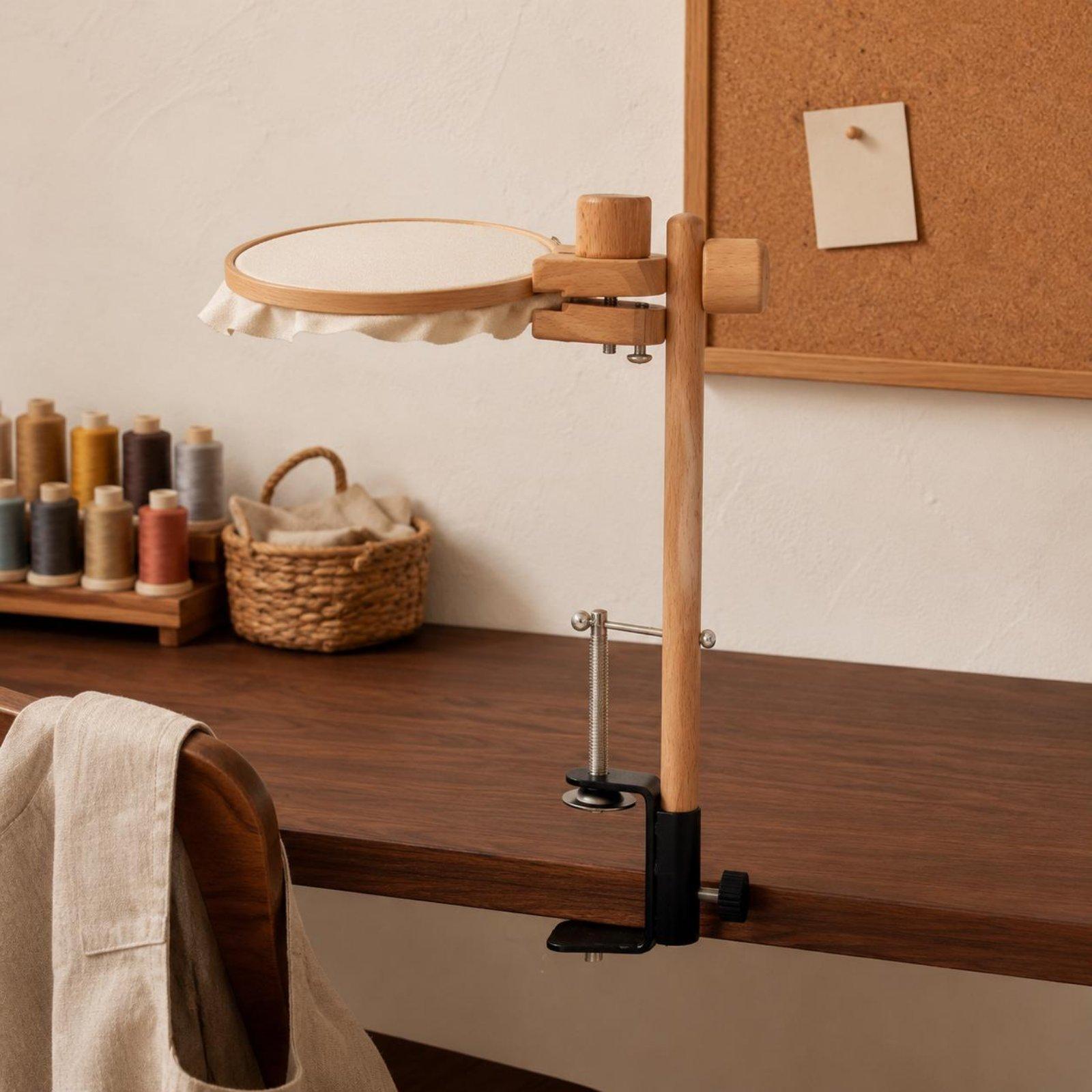 Beech Wood Table Clamp Embroid - Embroidery Hooping recension och pris