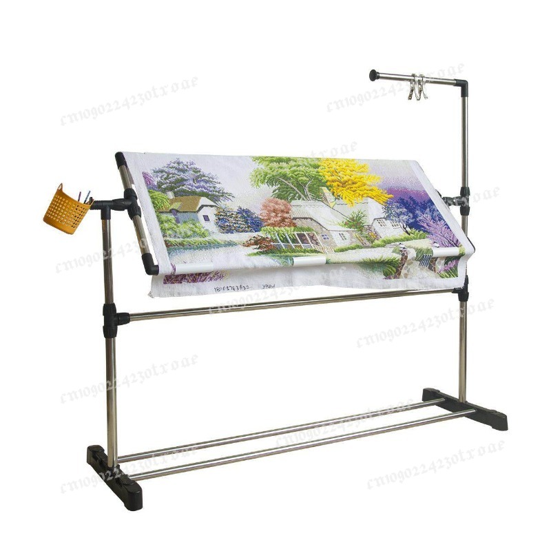 Adjustable Cross Stitch Frame  - Embroidery Hoop Stand recension och pris