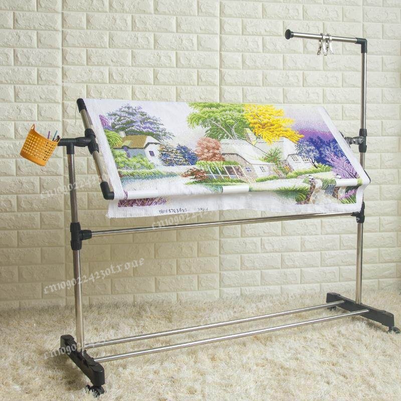 Adjustable Cross Stitch Frame  - Embroidery Hoop Stand recension och pris