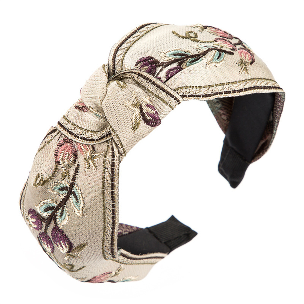 New Retro Knotted Headband For - Embroidery Hooping recension och pris