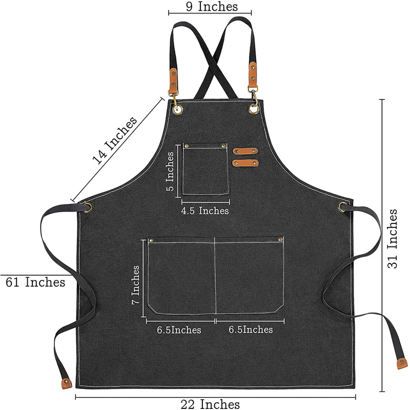 Custom Embroidery Logo Kitchen - Embroidery Apron recension och pris