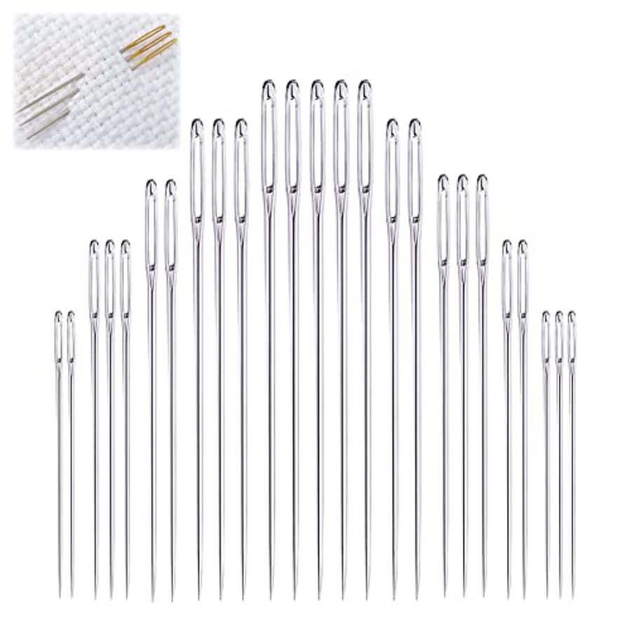 Large Eye Sewing Needles, Embr - Embroidery Needles recension och pris
