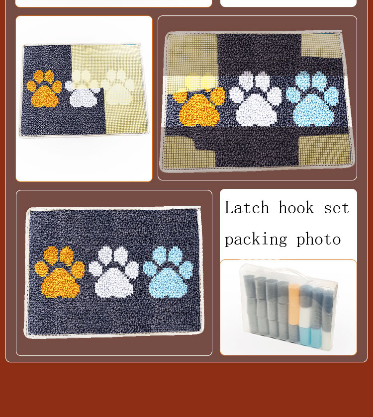 DT2306 Dog Embroidery Canvas L - Printed Embroidery Kit recension och pris