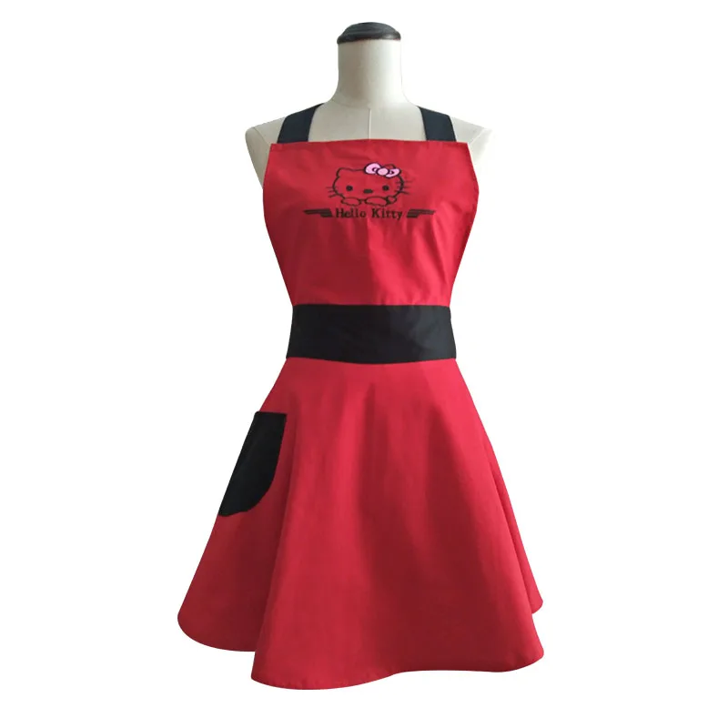 Cute Embroidery Hello Kitty Dr - Embroidery Apron recension och pris