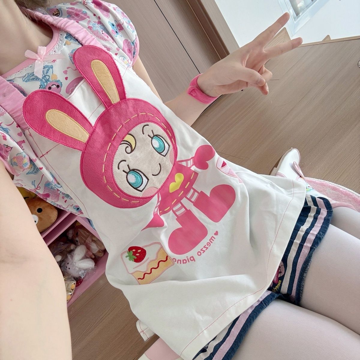 Summer New Cartoon Mp Embroide - Embroidery Apron recension och pris