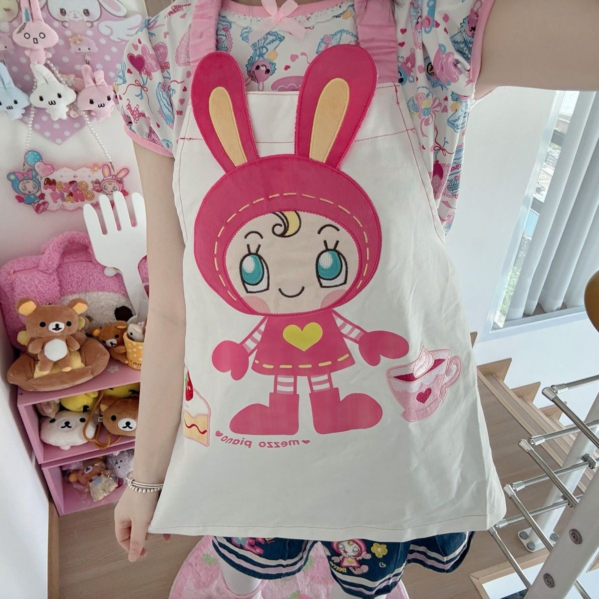 Summer New Cartoon Mp Embroide - Embroidery Apron recension och pris