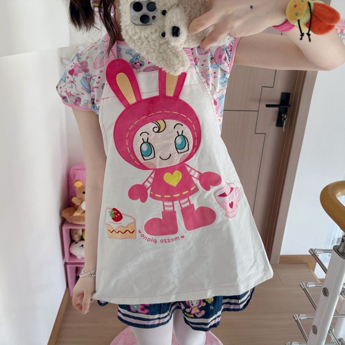 Summer New Cartoon Mp Embroide - Embroidery Apron recension och pris