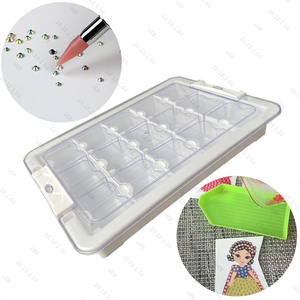 9/15/21/24/26/39 Grids Clear D - Embroidery Beads recension och pris