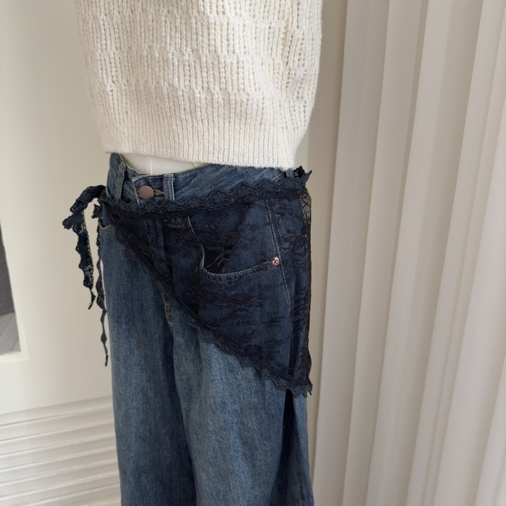 Fashion Y2K Triangle Apron Emb - Embroidery Apron recension och pris