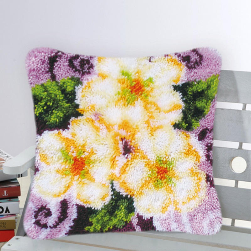 Rose Flower Latch Hook Kits DI - Embroidery Roses recension och pris