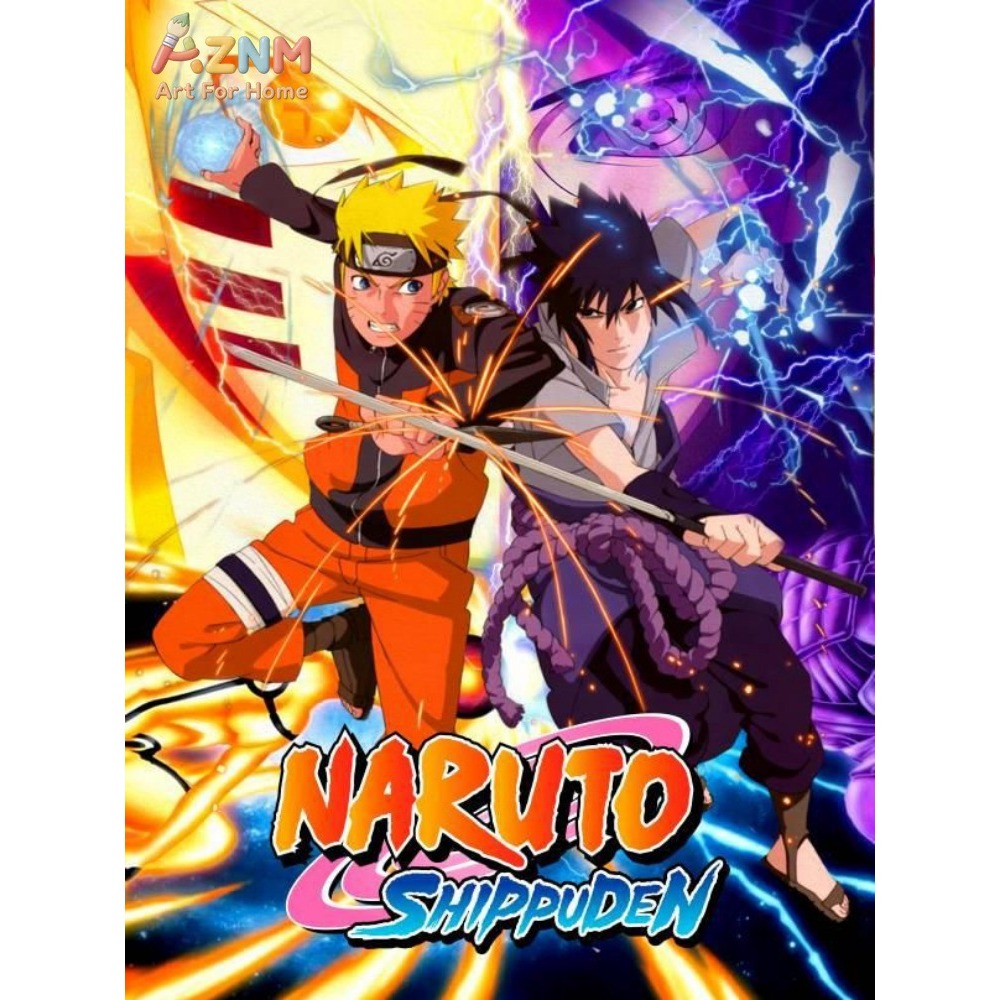 Frameless 1pc Naruto Class Sev - Embroidery Gift recension och pris