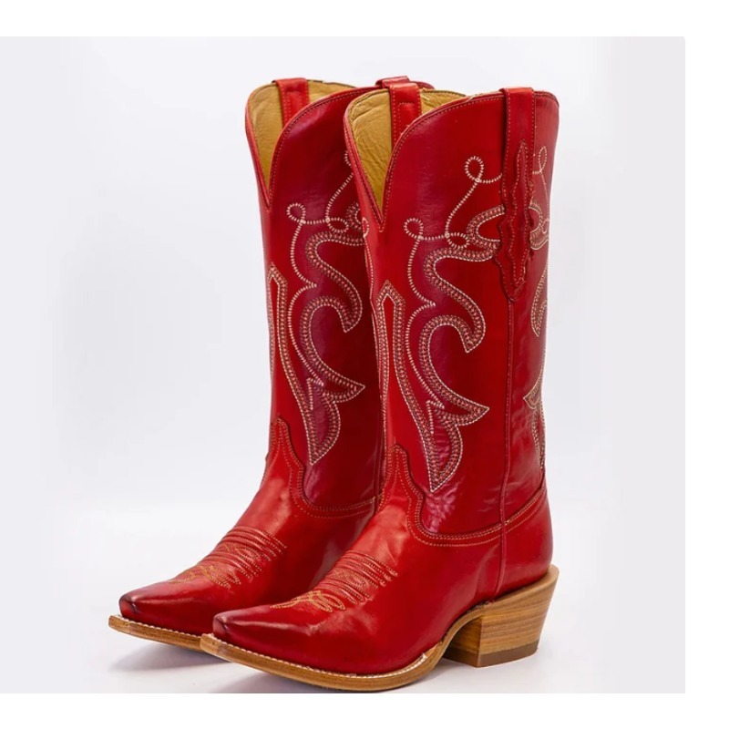 Embroidery Flowers Pointed Toe - Embroidery Yes recension och pris