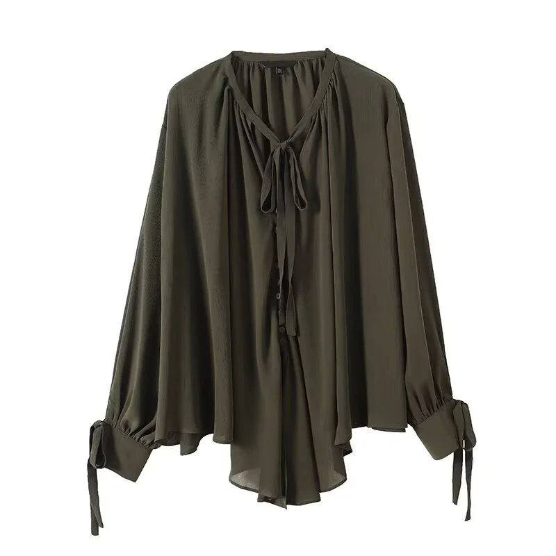 2025 French Style Women's Shir - Embroidery Style recension och pris
