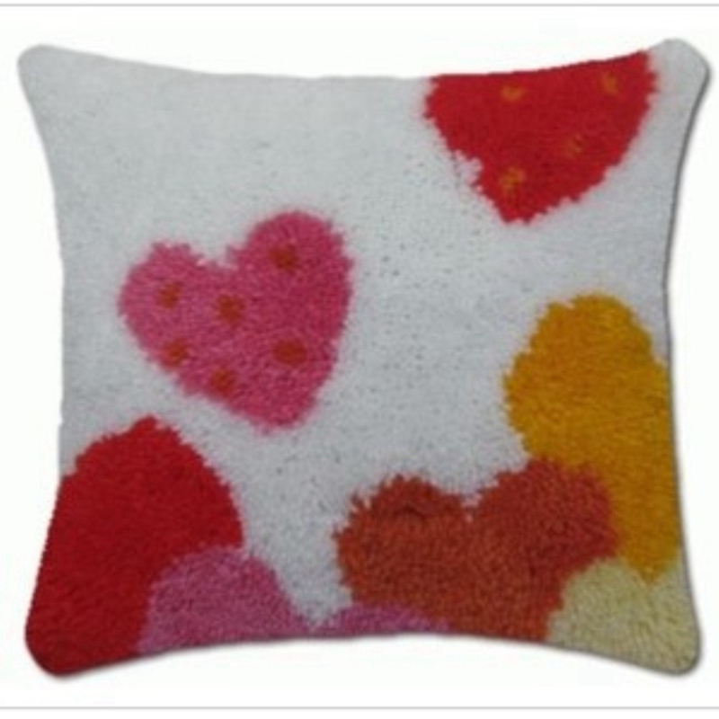 Rainbow Love Series Latch Hook - Printed Embroidery Kit recension och pris