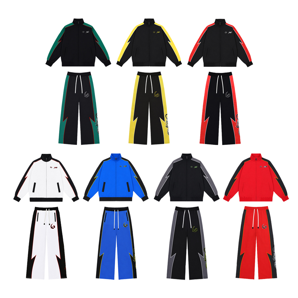 Y2k Streetwear Men's Sets Two  - Embroidery Style recension och pris