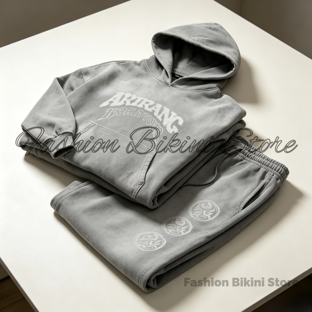 NEW Washed Grey Retro Hoodie 3 - Embroidery Class recension och pris
